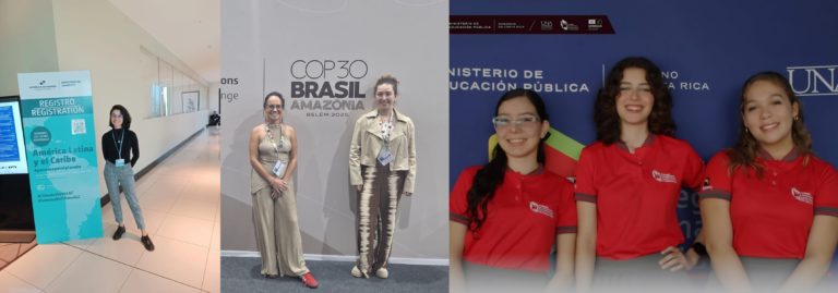 COP30: Voces jóvenes costarricenses se hicieron presentes en la cumbre sobre el cambio climático
