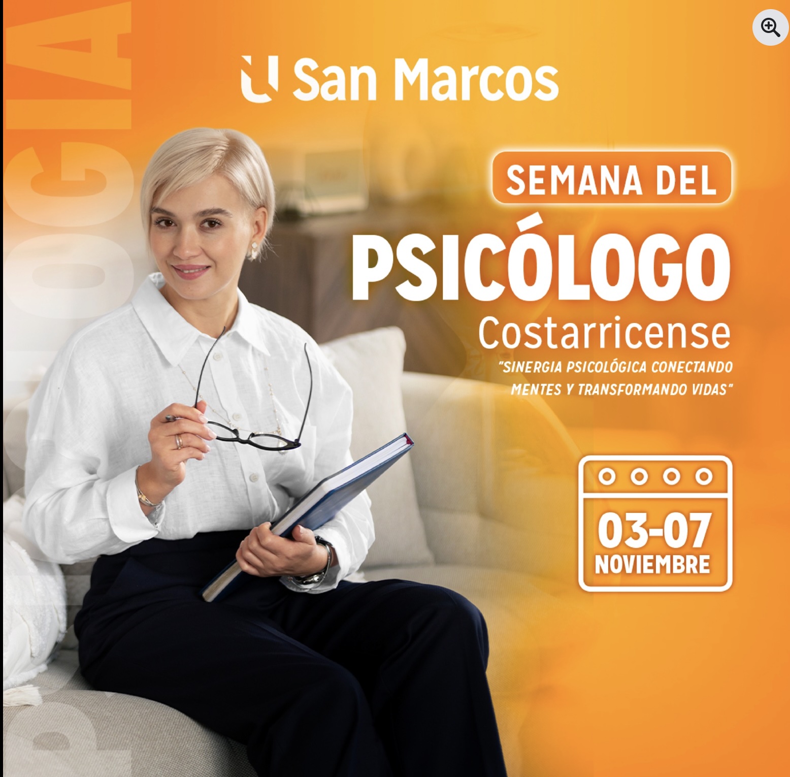 Imagen principal del artículo: Charlas y talleres gratuitos marcarán la Semana del Psicólogo Costarricense