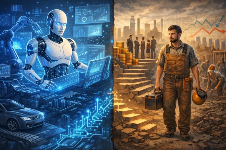 El precio del progreso: cómo la IA transforma el empleo y la distribución del ingreso