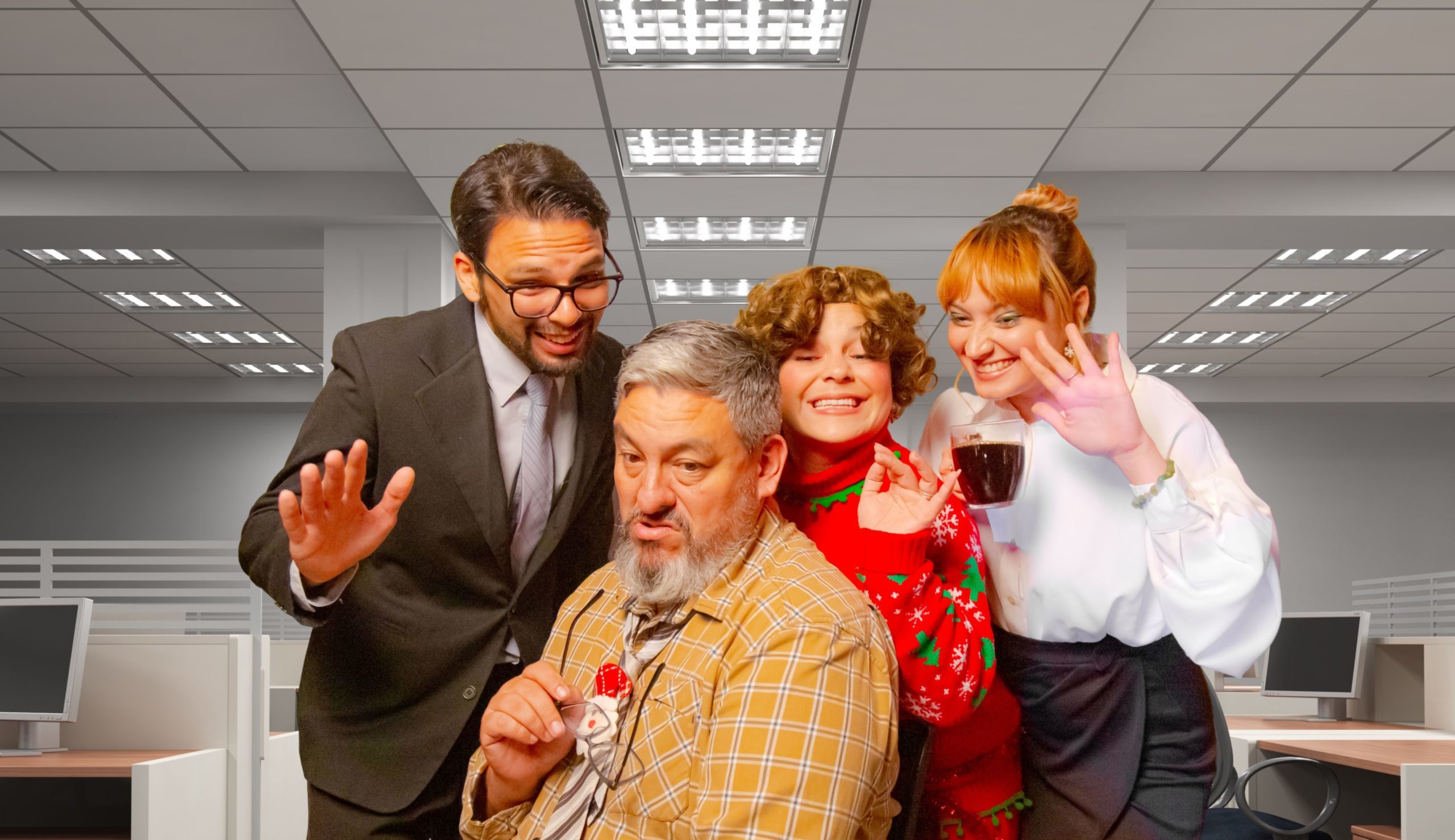 Imagen principal del artículo: Comedia Navideña “Feliz Auditoría y Próspero Bono Nuevo” se presentará en el Teatro de Bolsillo