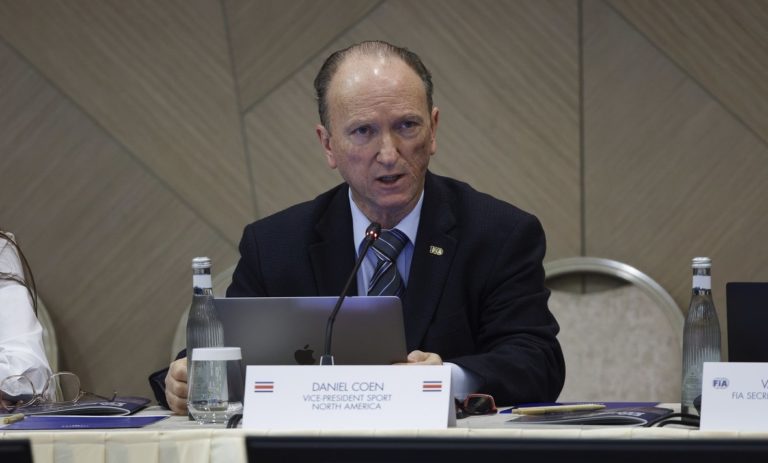 Costarricense Daniel Coen será vicepresidente regional de la FIA del 2025 al 2029