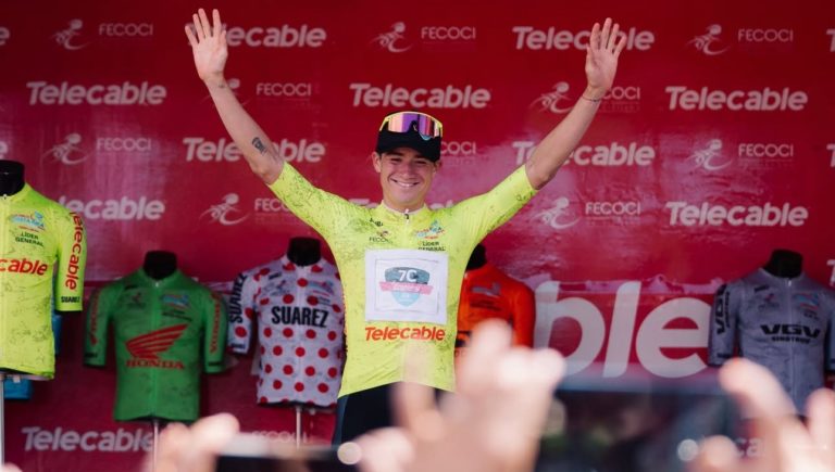 Ciclista palmareño Luis Daniel Oses se consagra bicampeón de la Vuelta a Costa Rica