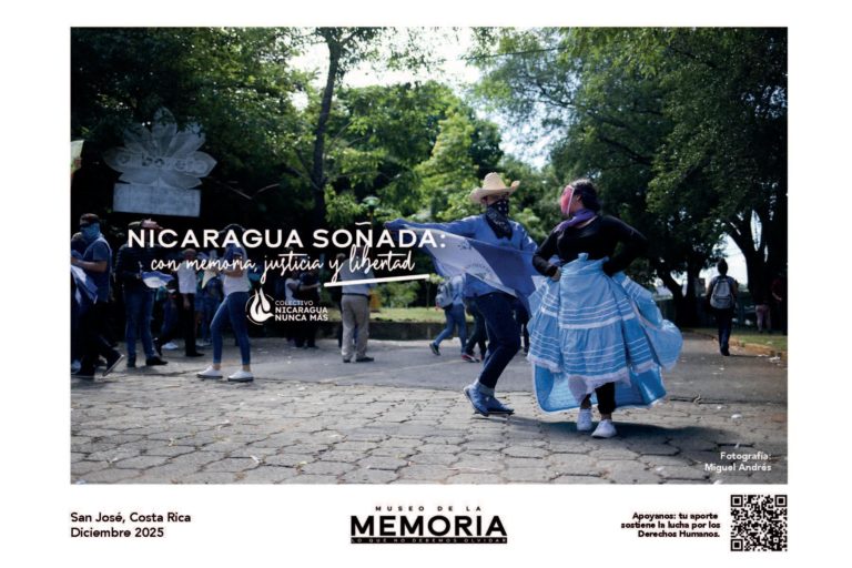 Colectivo Nicaragua Nunca Más inaugura el Museo de la Memoria en el IIDH