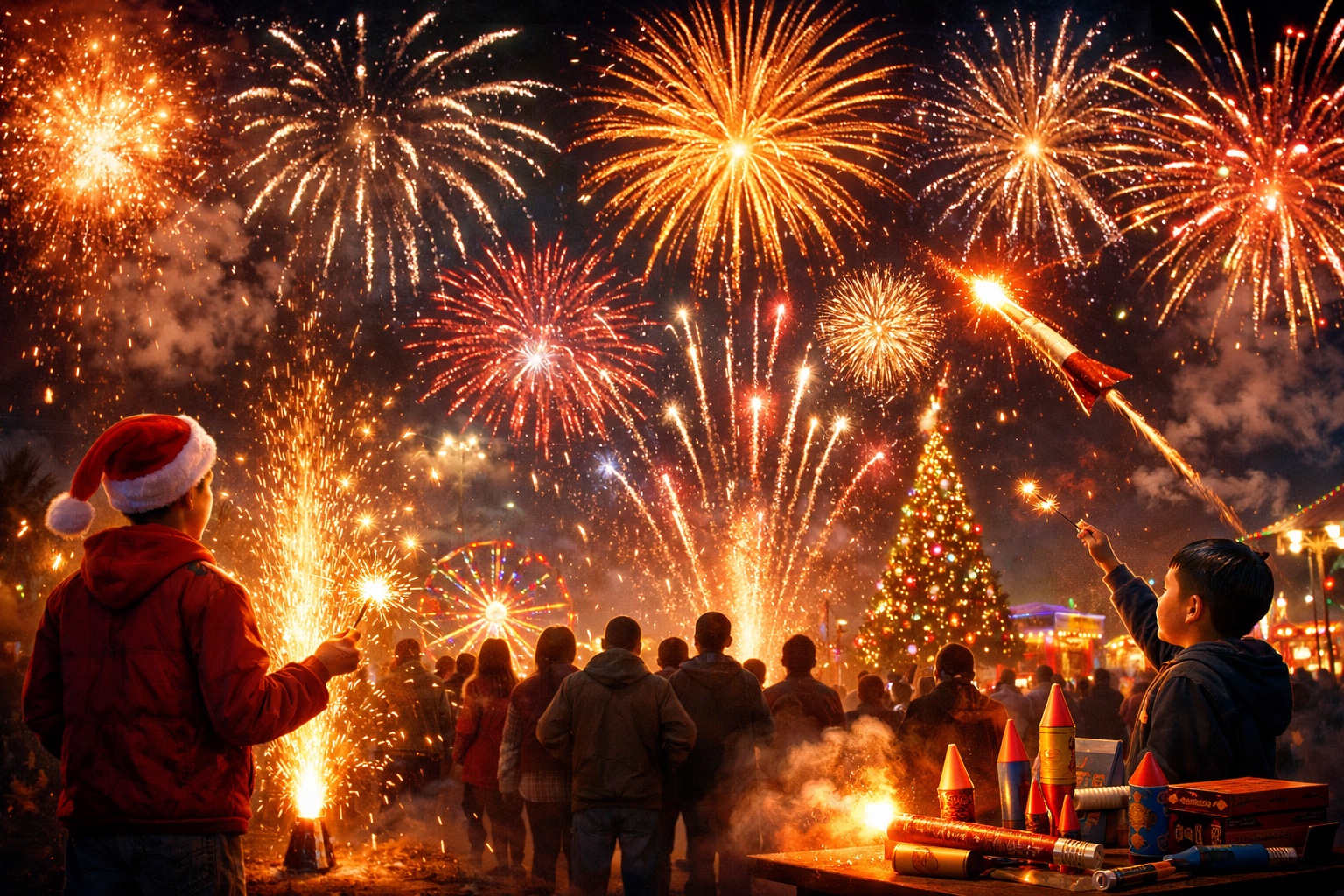 Imagen principal del artículo: La pólvora en celebraciones