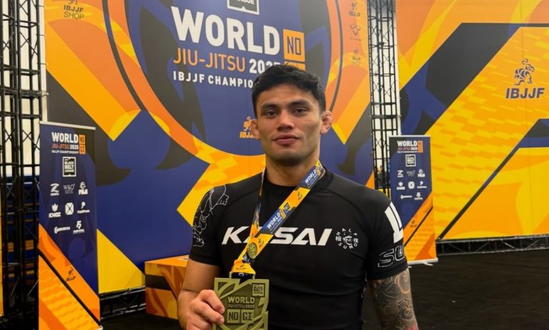 Atleta tico Sebastián Rodríguez sube al podio en el Mundial de Jiu-Jitsu Sin Kimono 2025