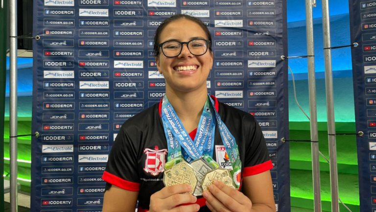 Noilyn Aguilar volvió a ser la judoca más destacada de Juegos Deportivos Nacionales