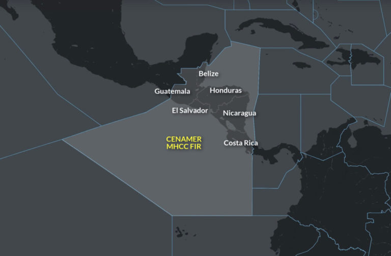 Estados Unidos emite alerta a aerolíneas por riesgos militares y fallas de GPS en vuelos sobre el Pacífico de Centroamérica