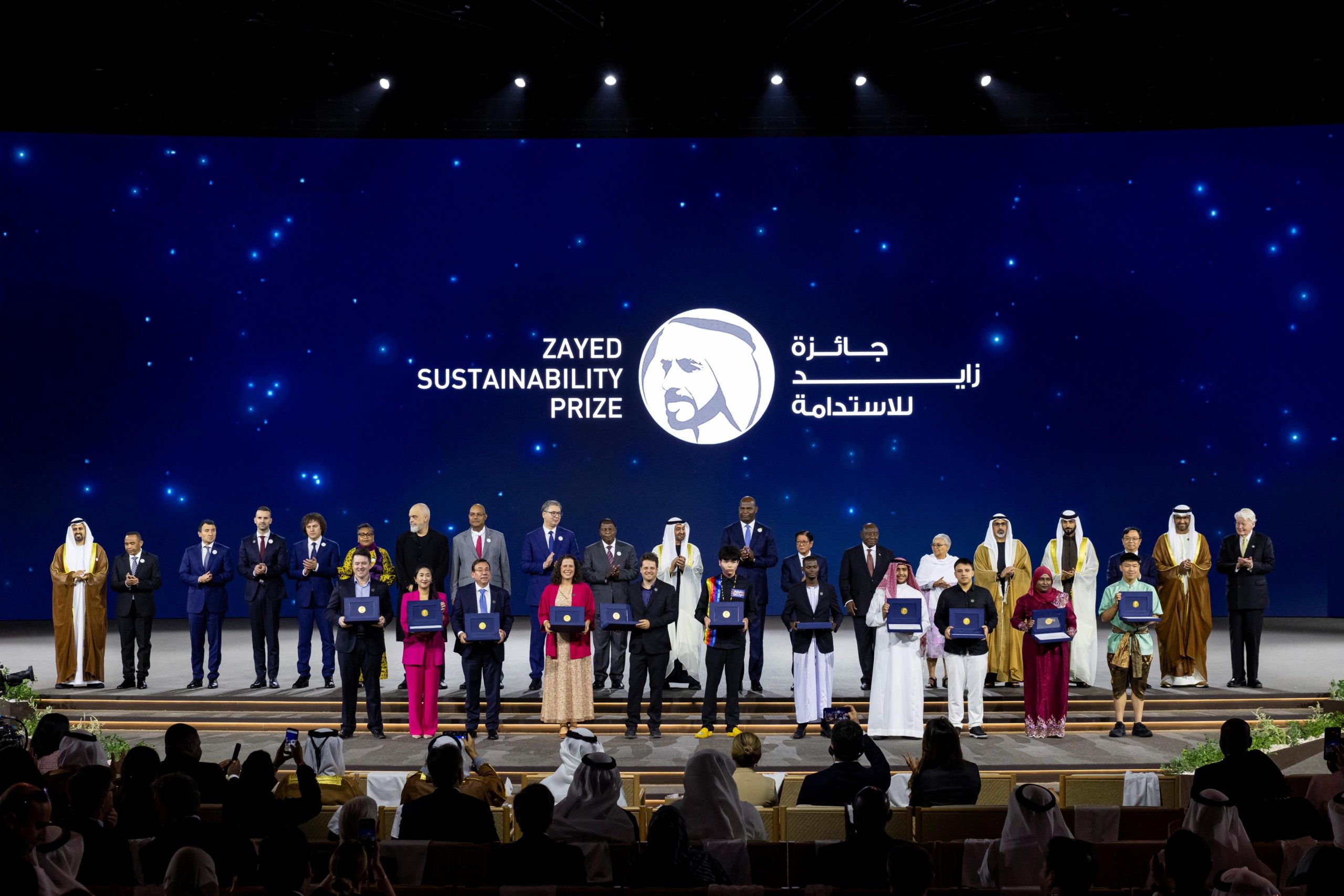 Imagen principal del artículo: Premio Zayed a la Sostenibilidad rinde homenaje a pioneros mundiales que impulsan el progreso
