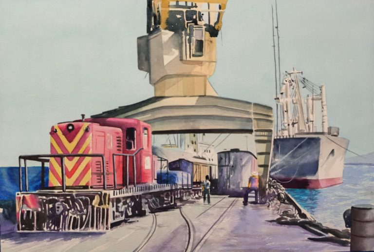 Galería de arte del BN muestra un recorrido por el legado ferroviario de Costa Rica