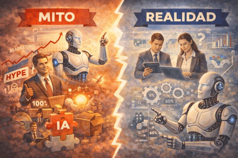 Mito vs. realidad: qué es (y qué no es) la inteligencia artificial en los negocios