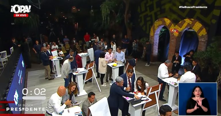 Entre debates, piques y campañas bajo presión, la carrera electoral entra en zona sísmica