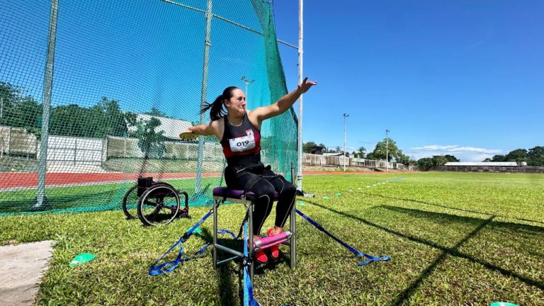 Amalia Ortuño impone dos récords nacionales en su debut en los Juegos Paranacionales