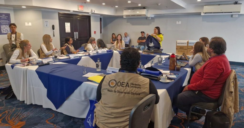 Misión de la OEA: TSE sí comprobó que el software de trasmisión de datos era el mismo que en las pruebas
