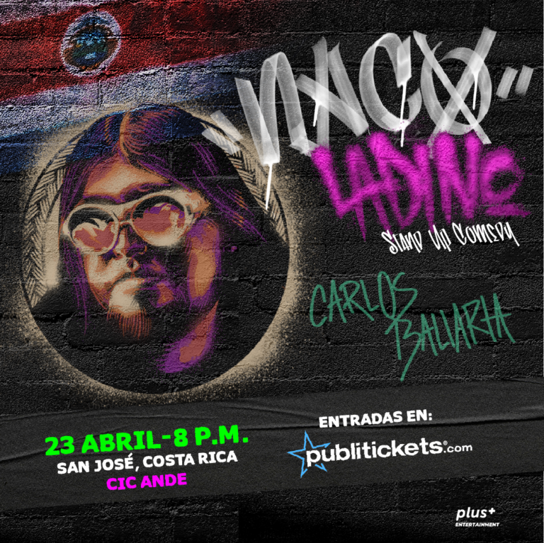 Carlos Ballarta regresa a Costa Rica para dar una noche de humor sin anestesia