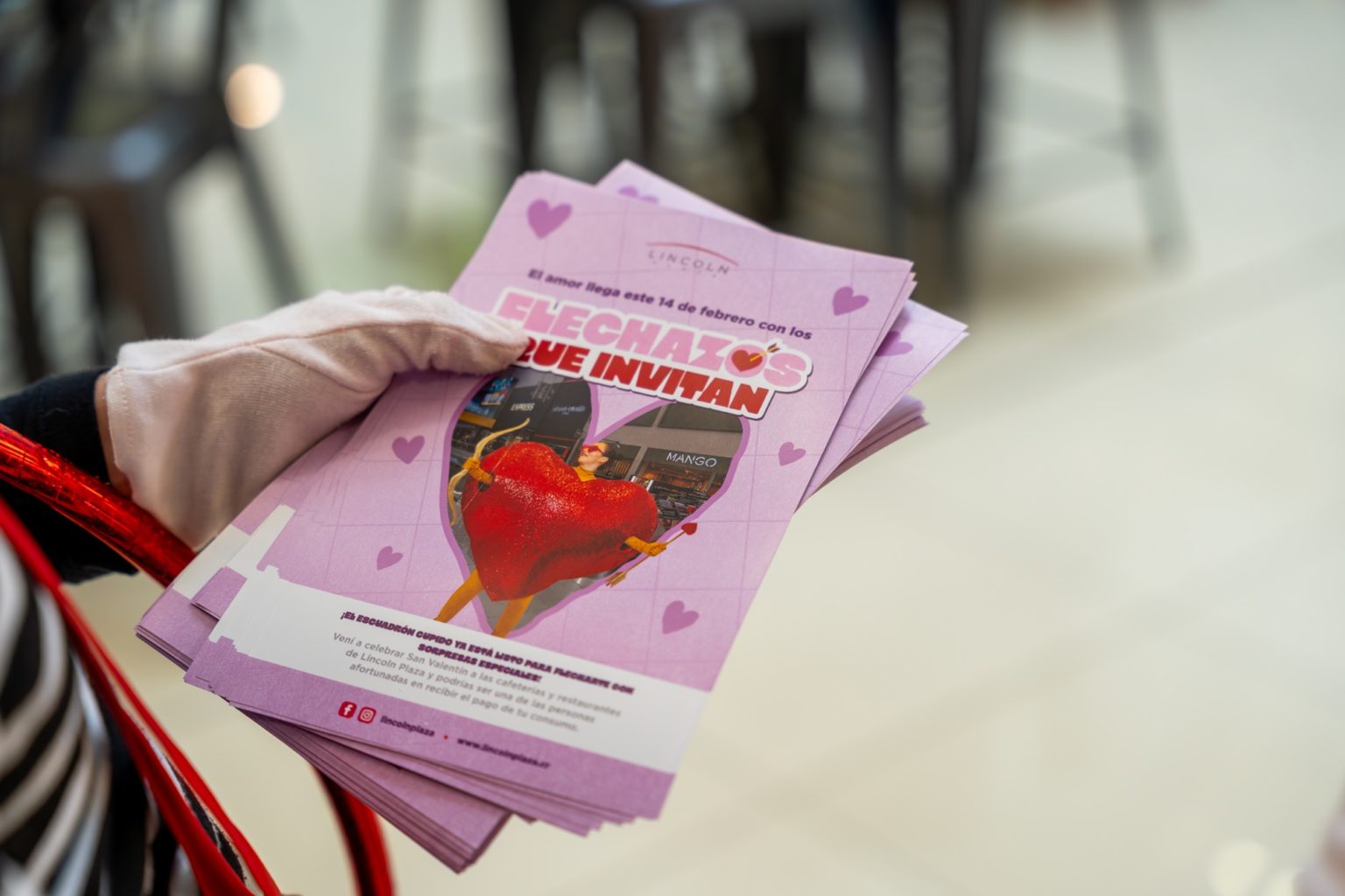 Imagen principal del artículo: "Escuadrón Cupido" llega a Lincoln Plaza para enamorar a sus visitantes en San Valentín