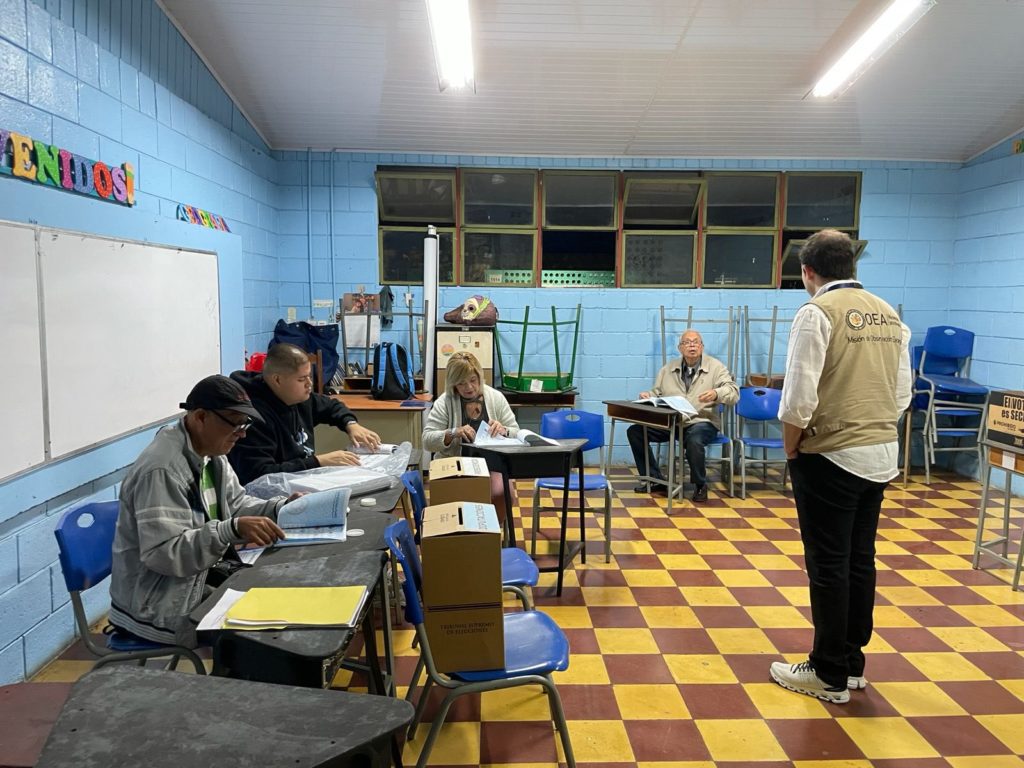 OEA lamenta que reforma propuesta por el TSE sobre financiamiento de partidos no fuera aprobada