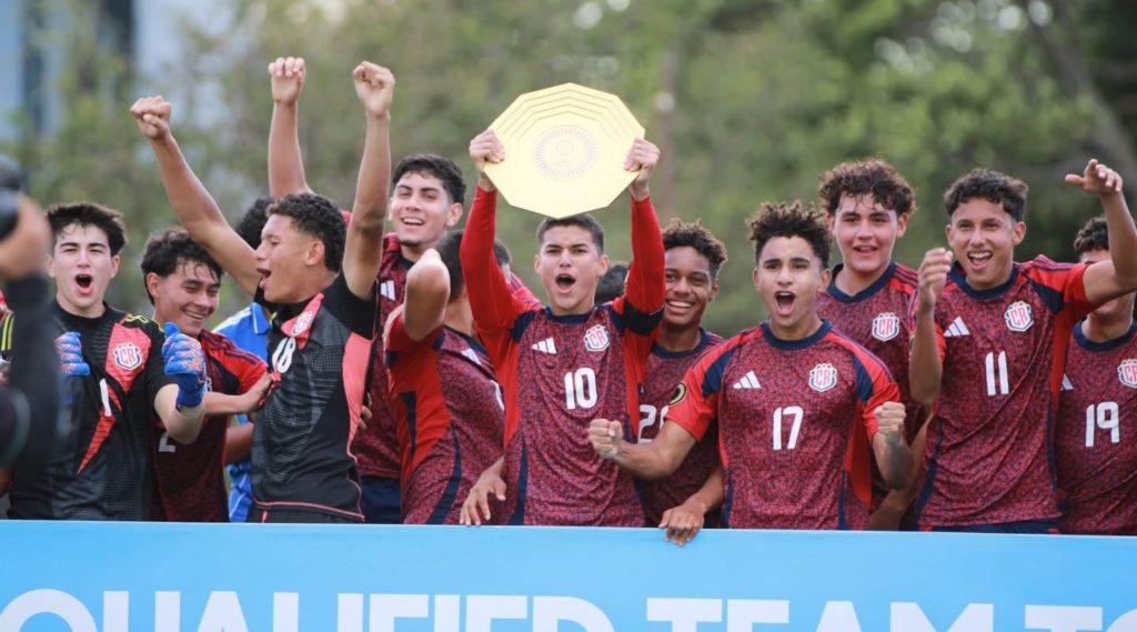 Costa Rica clasifica al Mundial U-17 de la FIFA Catar 2026
