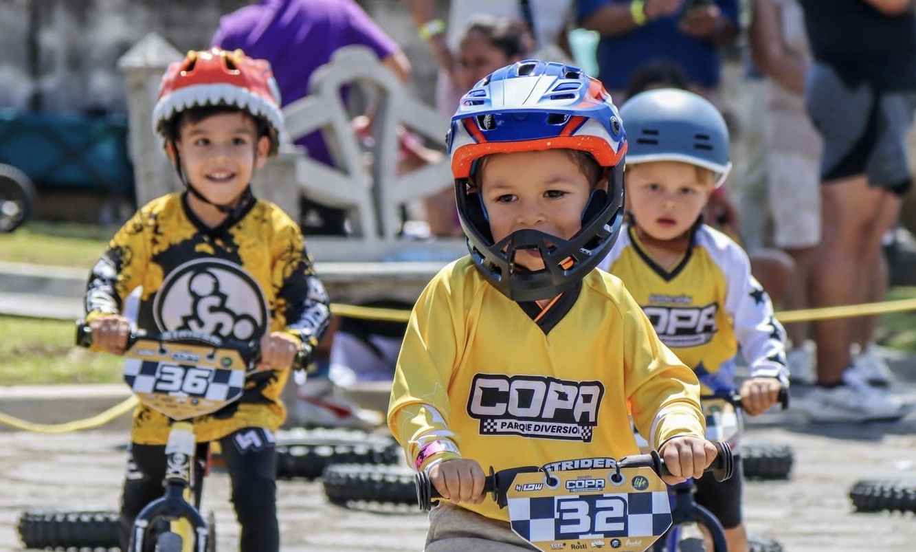 Imagen principal del artículo: Ciclistas infantiles de 2 a 6 años competirán en la Copa Parque Diversiones