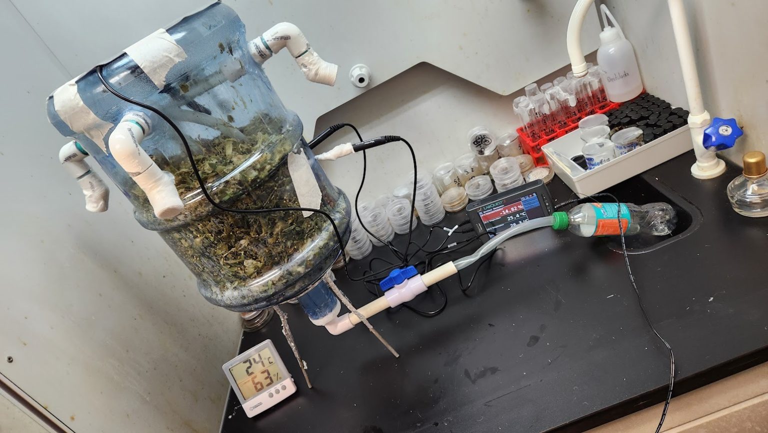 Imagen principal del artículo: Prototipo de biorreactor transforma desechos de piña en soluciones agrícolas