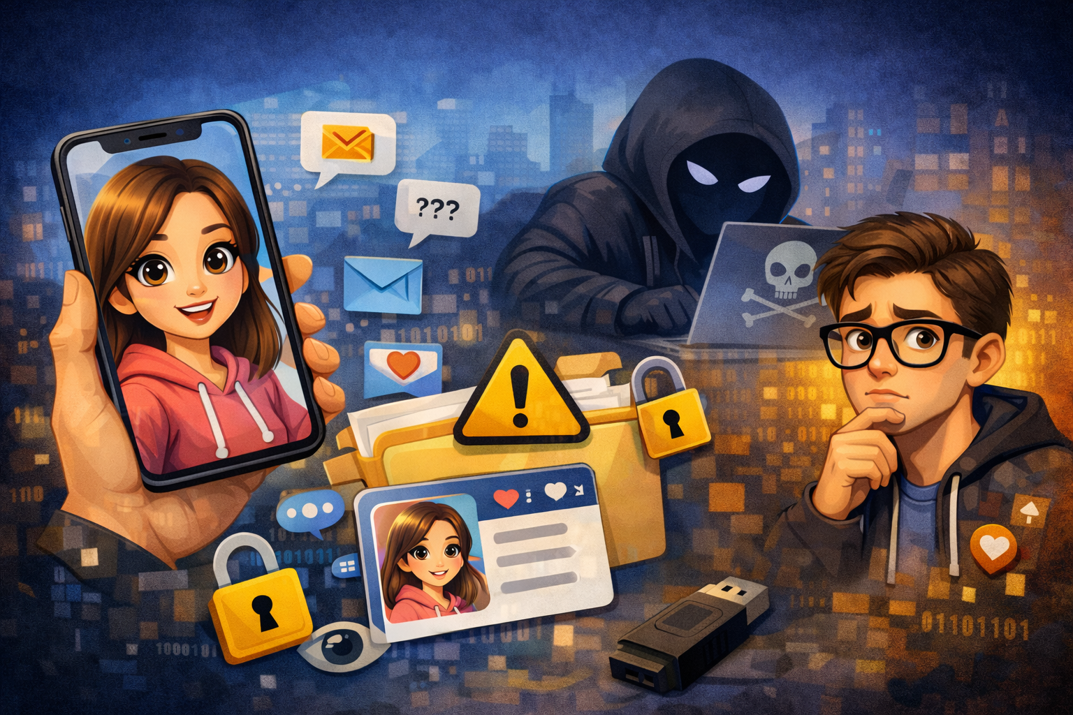 Imagen principal del artículo: Usuarios que se sumen a la moda de las caricaturas en IA deben cuidar la información que comparten