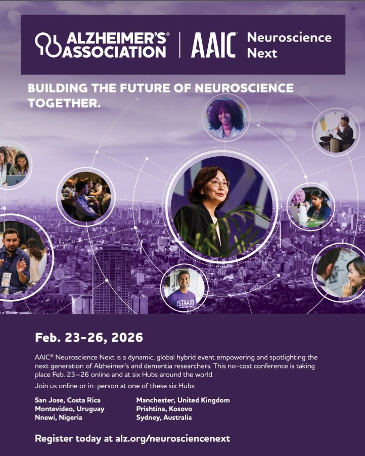 Imagen principal del artículo: Costa Rica será sede por primera vez en Centroamérica del congreso global Neuroscience Next sobre Alzheimer