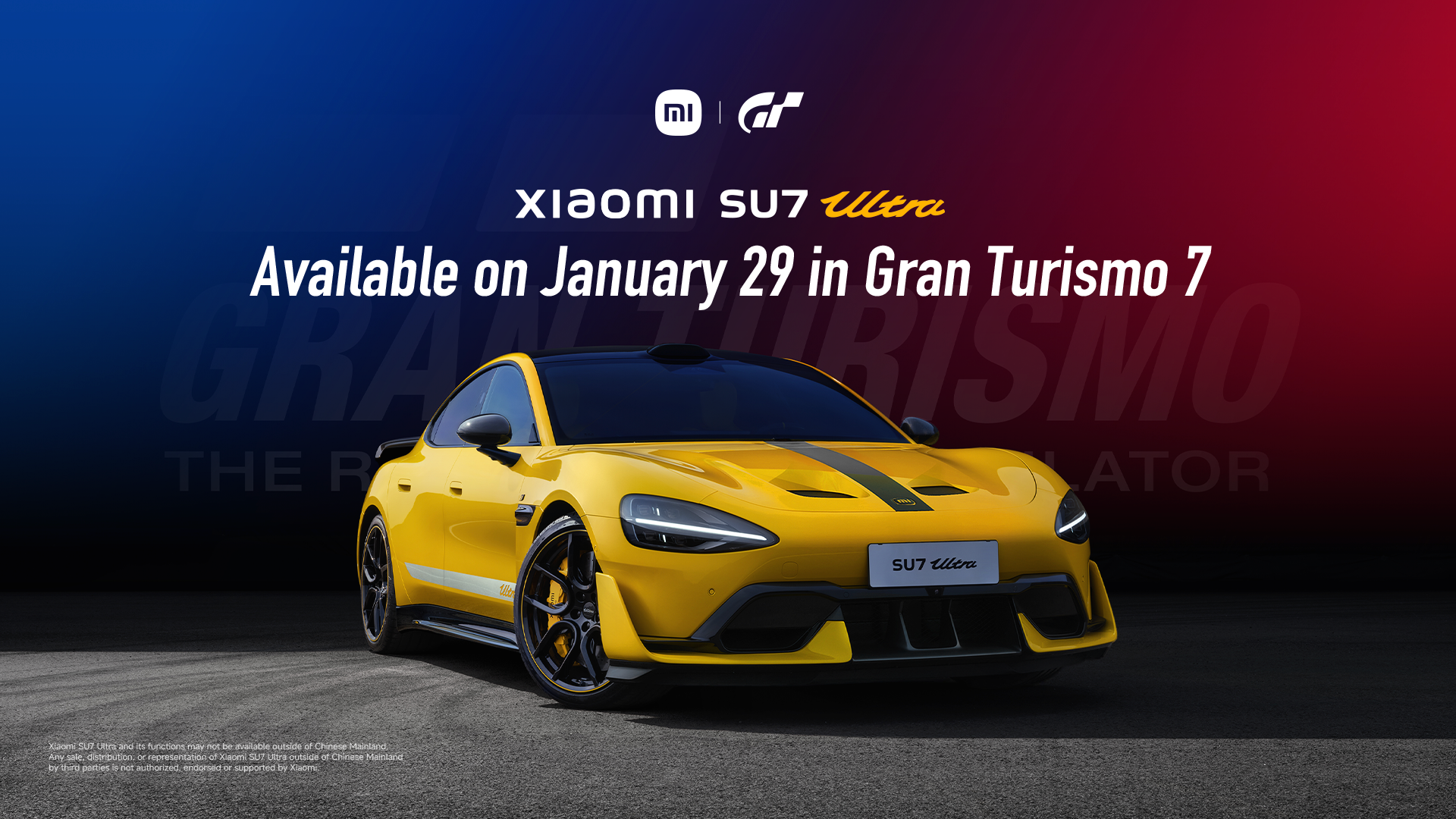 Imagen principal del artículo: Del mundo real al virtual: Xiaomi SU7 Ultra llega a Gran Turismo 7