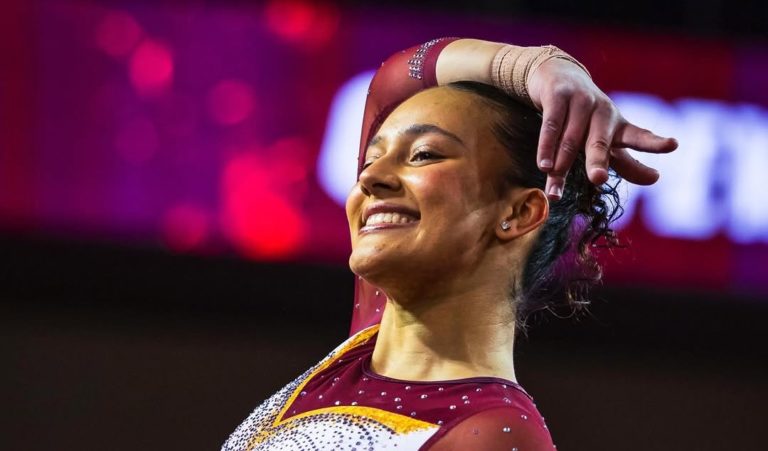 Luciana Alvarado gana su quinto premio de Gimnasta de la Semana en la Conferencia MAC