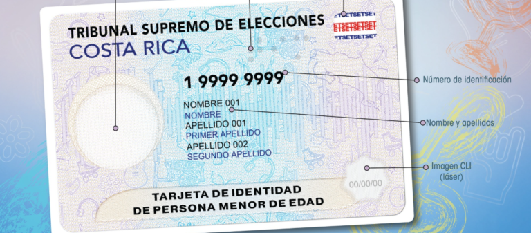 TSE presenta nuevo diseño de la Tarjeta de Identidad de Menores con mayores medidas de seguridad