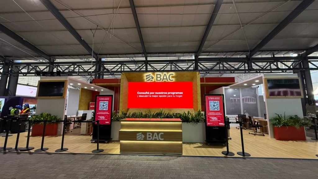 BAC ofrecerá créditos sostenibles, cuota 0 por tres meses y tasas fijas hasta por 8 años en colones en la ExpoConstrucción 2026