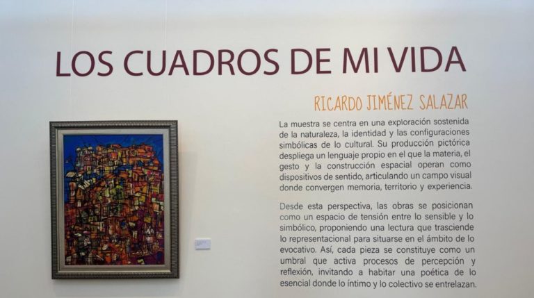 Museo Calderón Guardia presentará exposición “Los cuadros de mi vida” que recorre la trayectoria de Ricardo Jiménez Salazar
