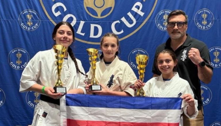 Karate tico logra tres podios en torneo internacional en Canadá