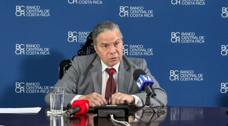 BCCR mantiene tasa de política monetaria en 3,25% ante incertidumbre internacional