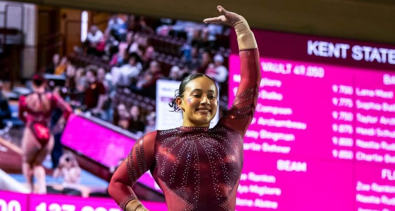 Luciana Alvarado gana por cuarta vez el premio “Gimnasta de la Semana” en la Conferencia MAC