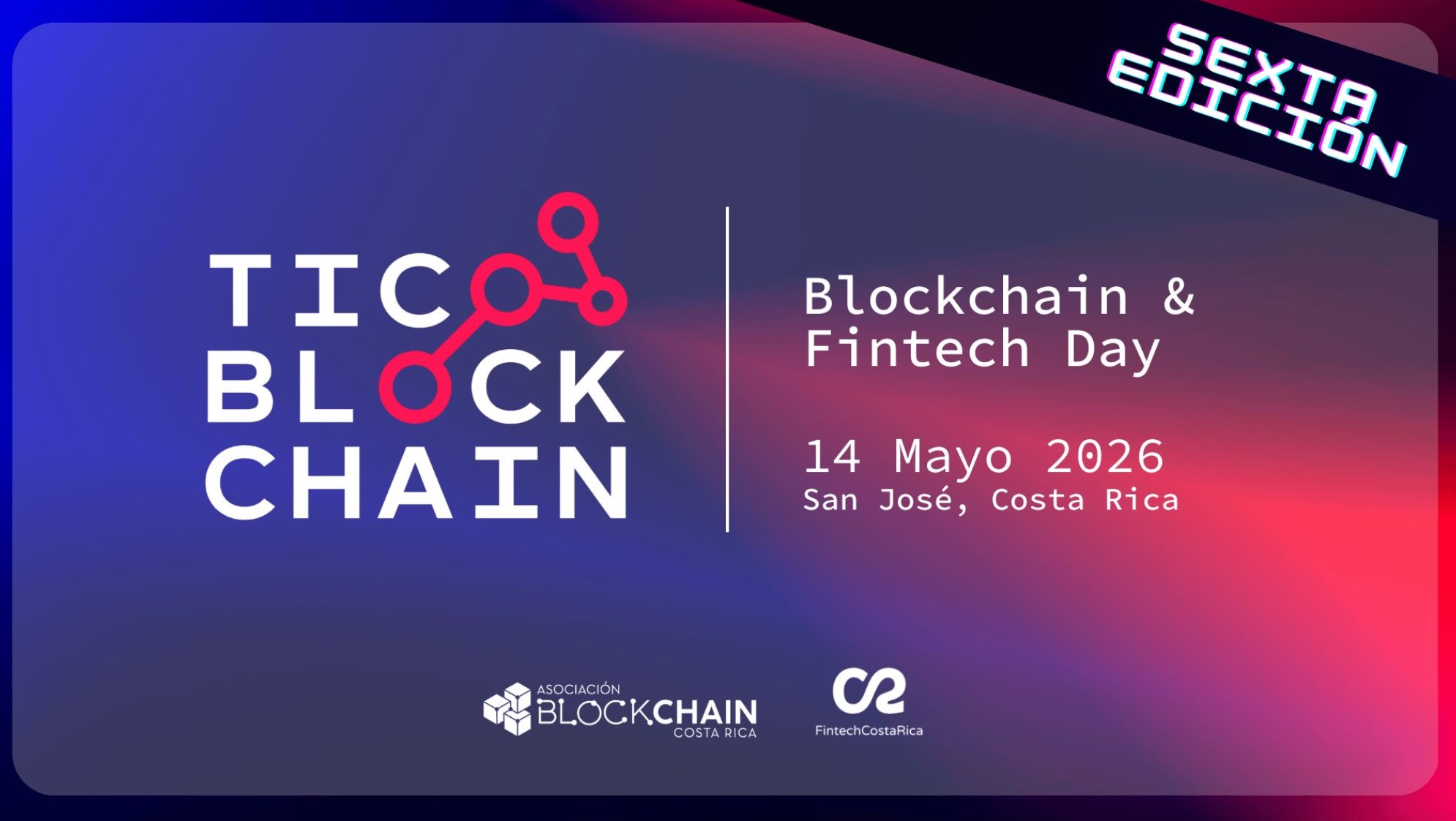 Imagen principal del artículo: TicoBlockchain anuncia edición 2026 como encuentro clave del ecosistema blockchain y fintech en Costa Rica