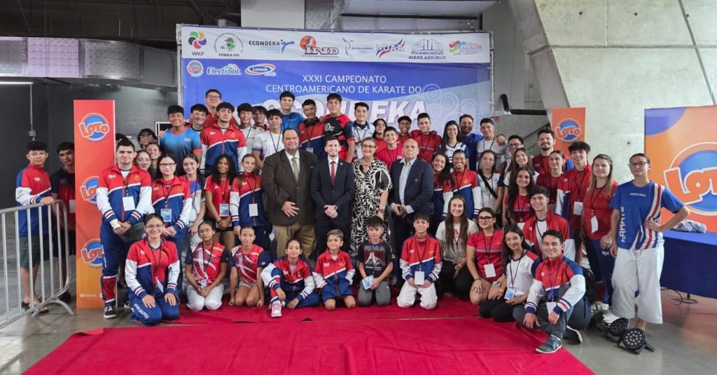 Costa Rica gana 36 medallas en el Centroamericano de Karate en Managua