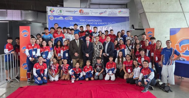 Costa Rica gana 36 medallas en el Centroamericano de Karate en Managua