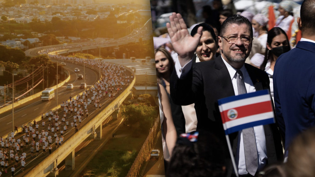 Rodrigo Chaves veta reforma a ley que eliminaba pago a la Policía de Tránsito en eventos deportivos