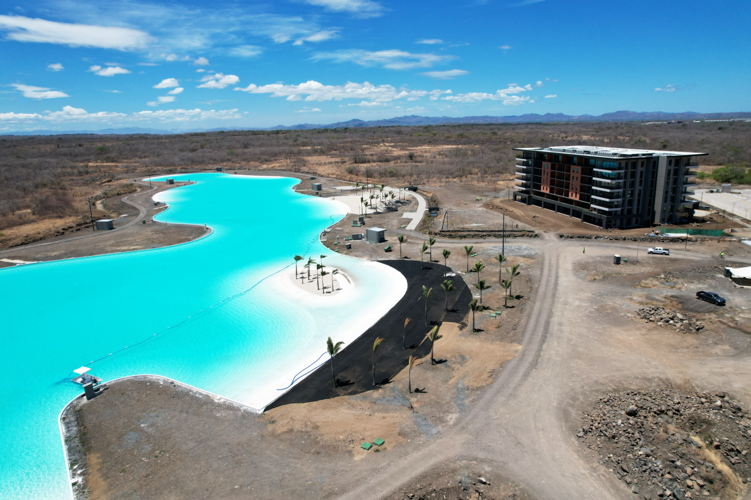 Imagen principal del artículo: Ciudad NYA finaliza la construcción de la primera laguna Crystal Lagoons® de Costa Rica y se prepara para recibir a sus residentes