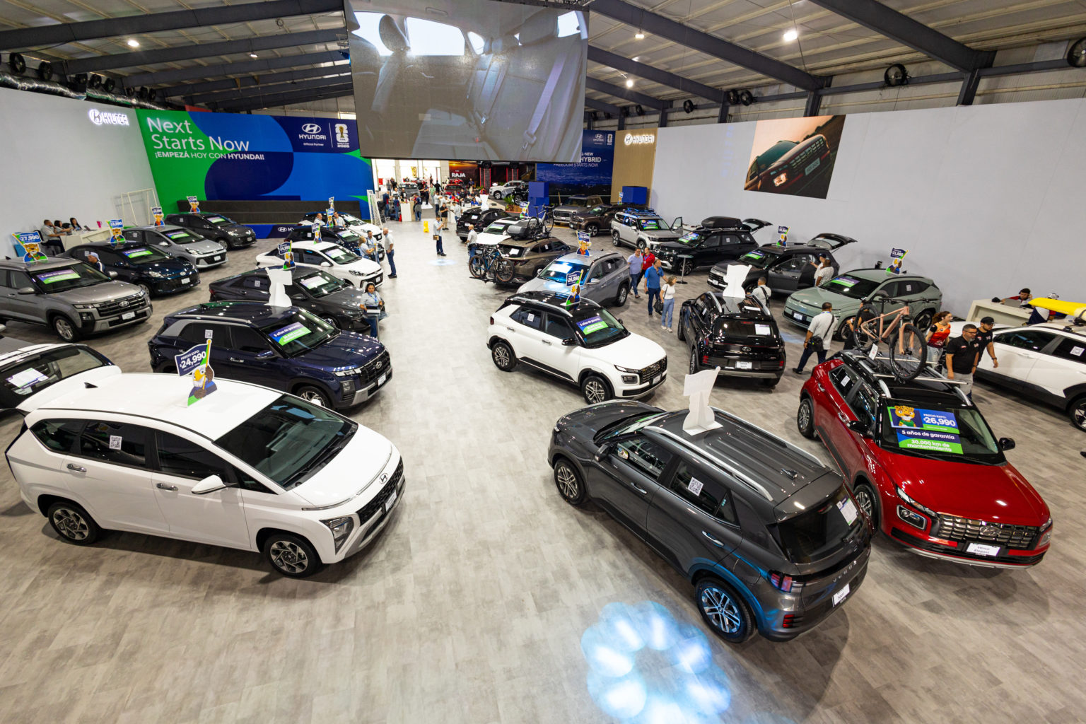 Imagen principal del artículo: Hyundai llega a Expomóvil 2026 con su alineación completa, el debut del nuevo Palisade híbrido y muchas oportunidades de ir al Mundial