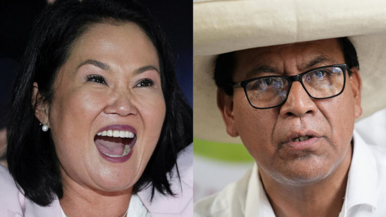 Fujimori lidera escrutinio en Perú y disputa por el segundo lugar sigue abierta