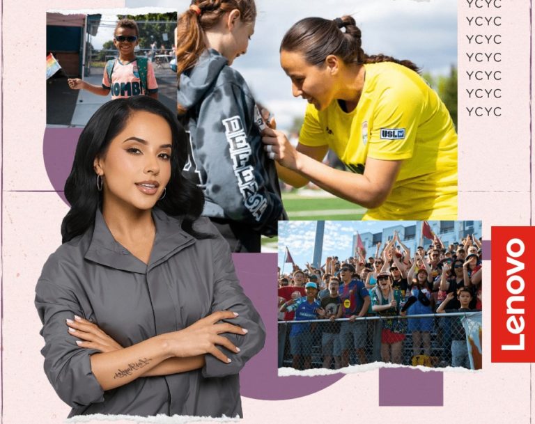 Lenovo y Becky G se unen para potenciar la creatividad en clubes de fútbol comunitarios con la iniciativa “Your Club Your Canvas”