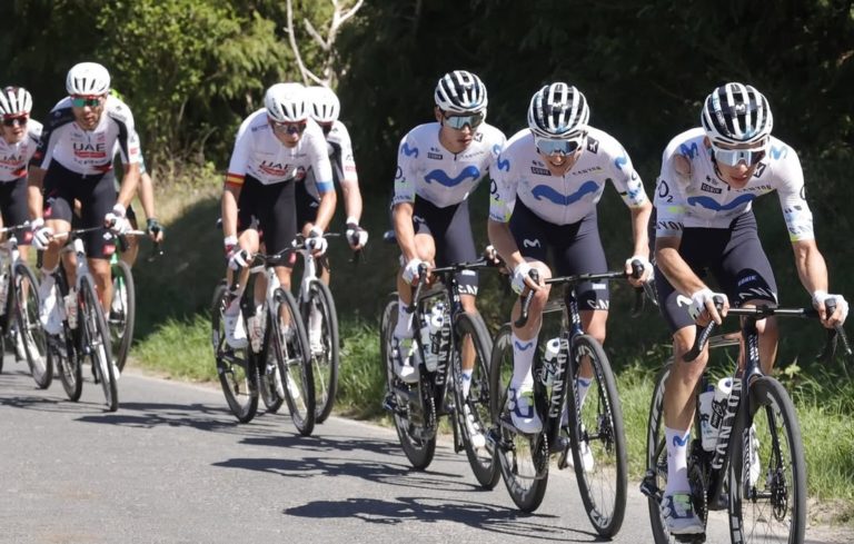 Ciclista tico Sebastián Castro fue determinante en victoria de Nairo Quintana en la Vuelta a Asturias 2026