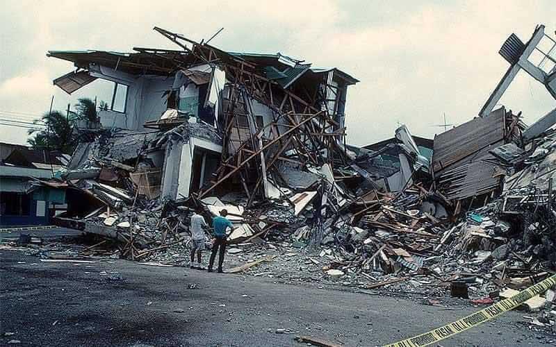 El terremoto de 1991 dejó 48 personas fallecidas en Costa Rica, más de 650 heridas y daños en miles de estructuras. Imagen cortesía de Ovsicori.