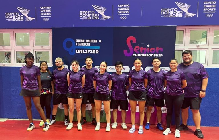 Costa Rica clasifica a los Juegos Centroamericanos y del Caribe 2026 en tenis de mesa