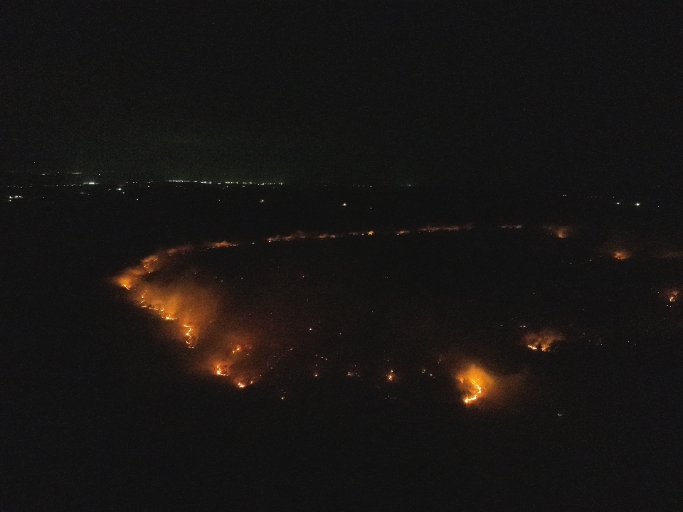Imagen principal del artículo: Incendio forestal en la Reserva Biológica Lomas Barbudal alcanza las 170 hectáreas