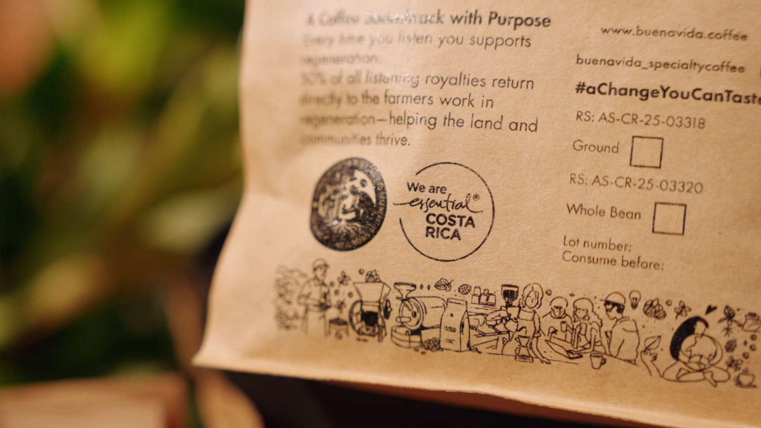 Imagen principal del artículo: Sounds of Regeneration: experiencias sonoras que transportan al consumidor al origen del café de especialidad costarricense