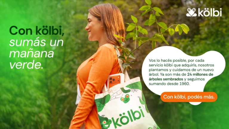 kölbi impulsa la sostenibilidad con su campaña “Con kölbi, sumás un mañana verde”
