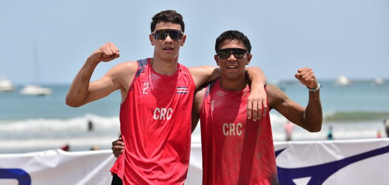 Julián Araya y Stanley Grant conquistan medalla de plata en el Tour NORCECA de Voleibol de Playa