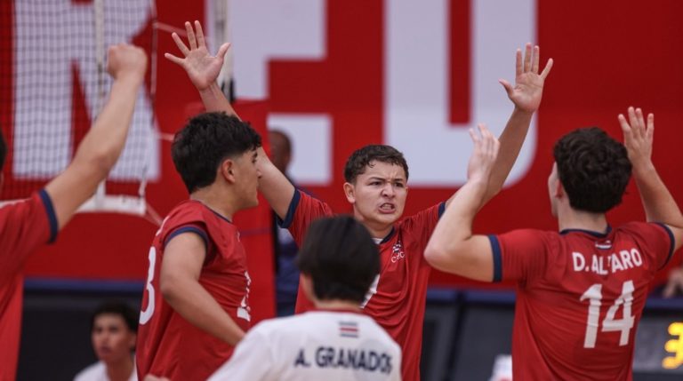 Costa Rica logra memorable clasificación al Mundial U-19 de Voleibol Sala