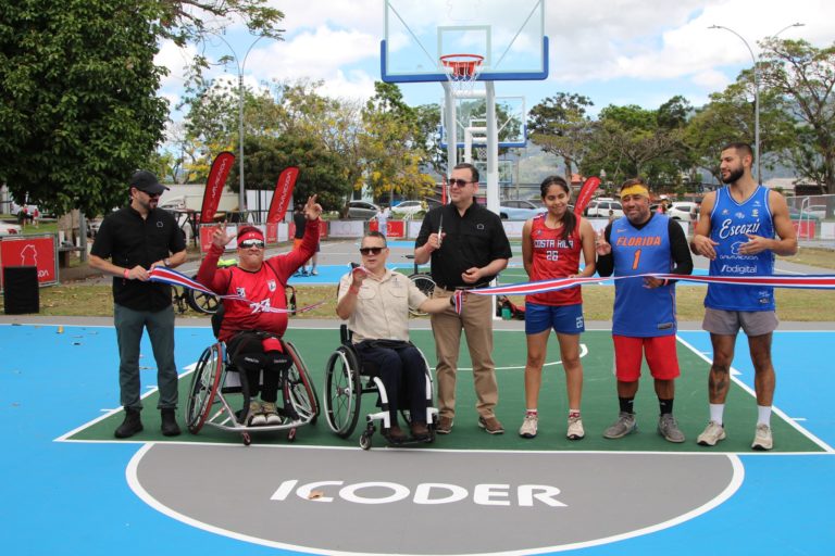 La Sabana recupera sus canchas de baloncesto